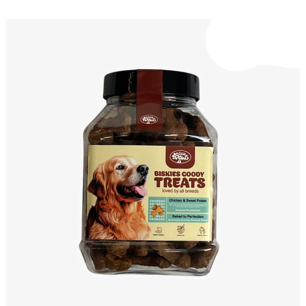 Little Paw Chicken & Sweet Potato Goody Treats For Dogs Little Paw Chicken & Sweet Potato Goody Treats For Dogs